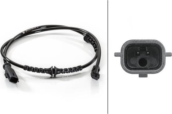 HELLA 6PU 012 806-291 - ABS датчик, частота вращения колеса abcparts.ee