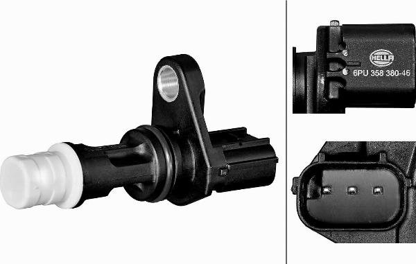 HELLA 6PU 358 380-461 - Датчик положения Коленвала, RPM abcparts.ee