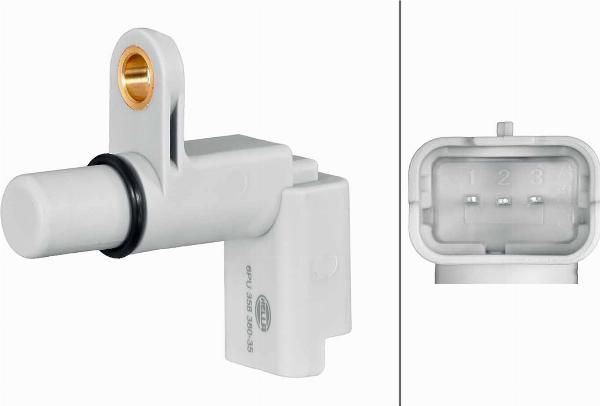 HELLA 6PU 358 380-351 - Датчик положения Распредвала abcparts.ee