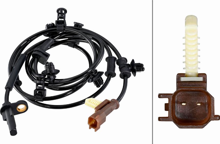 HELLA 6PU 358 218-941 - ABS датчик, частота вращения колеса abcparts.ee