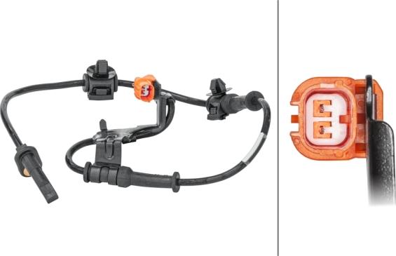 HELLA 6PU 230 040-141 - ABS датчик, частота вращения колеса abcparts.ee