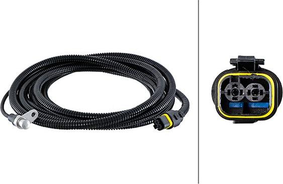 HELLA 6PU 230 048-641 - ABS датчик, частота вращения колеса abcparts.ee