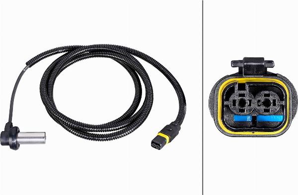 HELLA 6PU 230 052-041 - ABS датчик, частота вращения колеса abcparts.ee