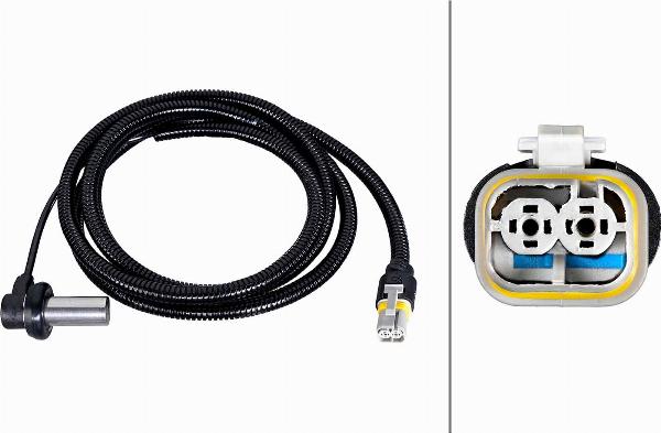 HELLA 6PU 230 052-081 - ABS датчик, частота вращения колеса abcparts.ee