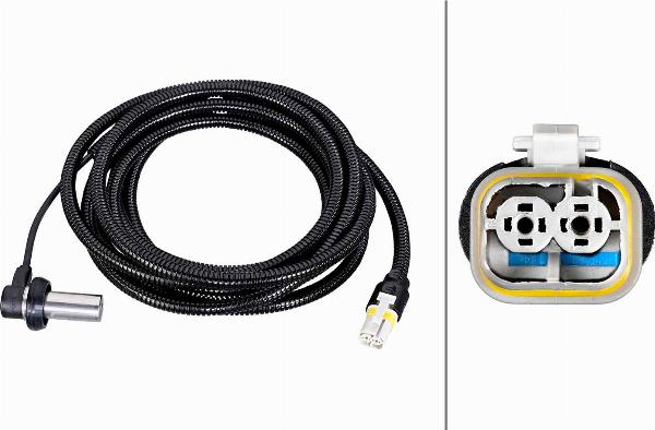 HELLA 6PU 230 052-121 - ABS датчик, частота вращения колеса abcparts.ee