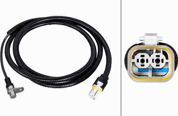 HELLA 6PU 230 052-341 - ABS датчик, частота вращения колеса abcparts.ee