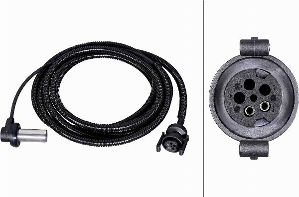HELLA 6PU 230 052-211 - ABS датчик, частота вращения колеса abcparts.ee