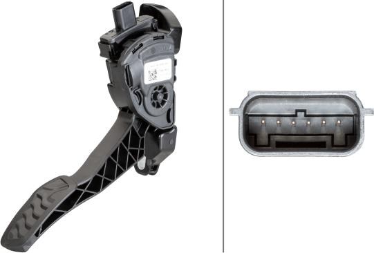 HELLA 6PV 934 563-111 - Датчик, положение педали акселератора abcparts.ee