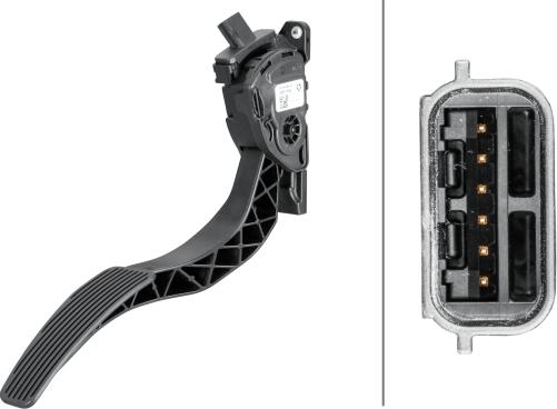 HELLA 6PV 933 966-681 - Датчик, положение педали акселератора abcparts.ee
