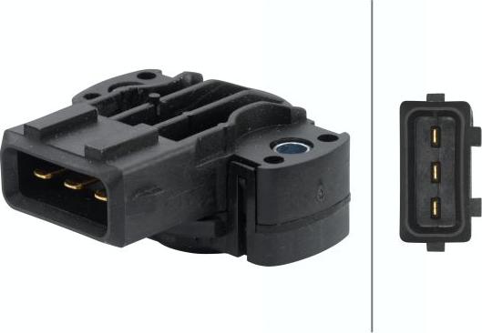 HELLA 6PX 008 476-321 - Датчик положения дроссельной заслонки abcparts.ee