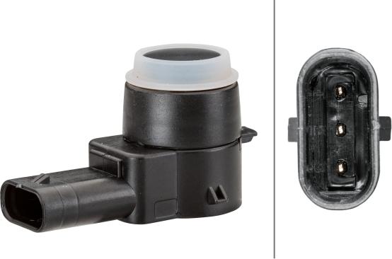 HELLA 6PX 358 141-091 - Датчик, система помощи при парковке abcparts.ee