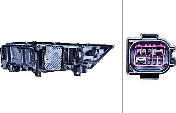 HELLA 1EX 354 881-071 - Основная фара abcparts.ee