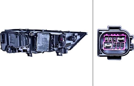 HELLA 1EX 354 881-131 - Основная фара abcparts.ee