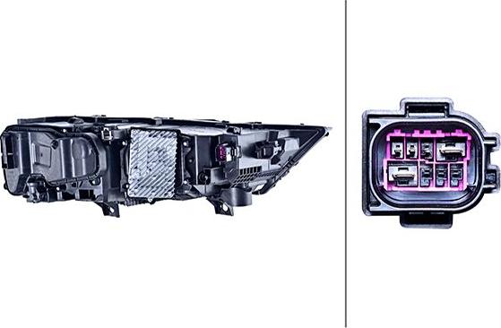 HELLA 1LX 354 881-091 - Основная фара abcparts.ee