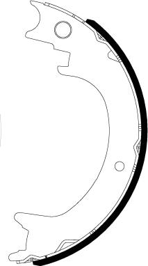 HELLA 8DA 355 051-271 - Комплект тормозов, ручник, парковка abcparts.ee