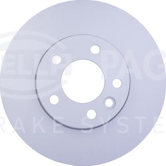 HELLA 8DD 355 109-661 - Тормозной диск abcparts.ee