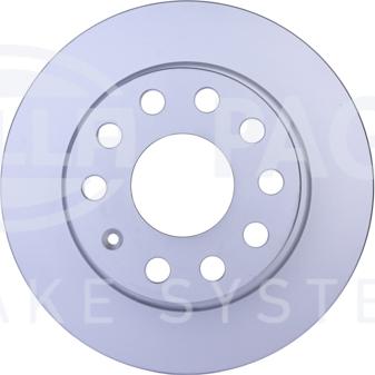 HELLA 8DD 355 109-601 - Тормозной диск abcparts.ee