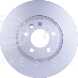 HELLA 8DD 355 109-681 - Тормозной диск abcparts.ee