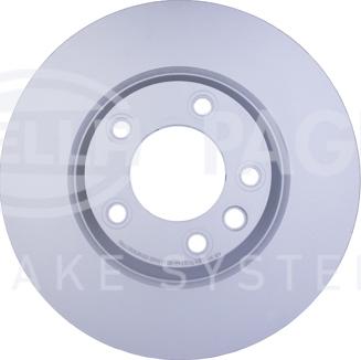 HELLA 8DD 355 109-761 - Тормозной диск abcparts.ee