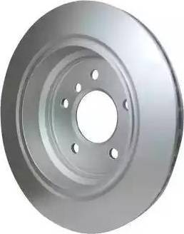 HELLA 8DD 355 122-111 - Тормозной диск abcparts.ee