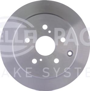 HELLA 8DD 355 105-421 - Тормозной диск abcparts.ee
