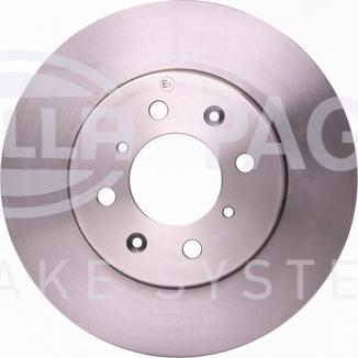 HELLA 8DD 355 105-861 - Тормозной диск abcparts.ee