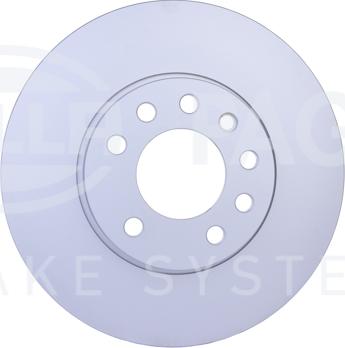 HELLA 8DD 355 106-071 - Тормозной диск abcparts.ee