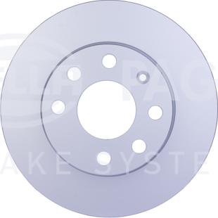 HELLA 8DD 355 108-311 - Тормозной диск abcparts.ee