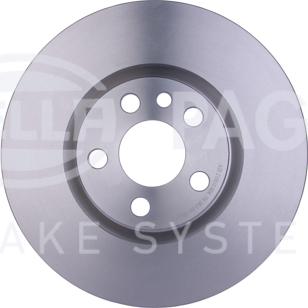 HELLA 8DD 355 108-761 - Тормозной диск abcparts.ee