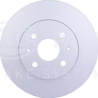 HELLA 8DD 355 116-541 - Тормозной диск abcparts.ee