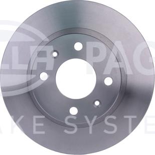 HELLA 8DD 355 116-201 - Тормозной диск abcparts.ee