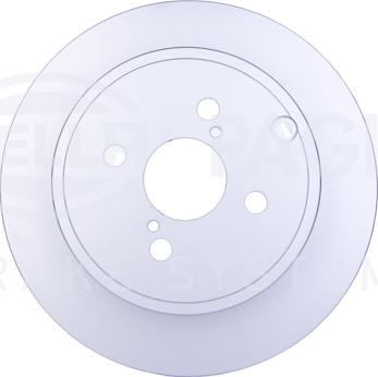 HELLA 8DD 355 110-511 - Тормозной диск abcparts.ee