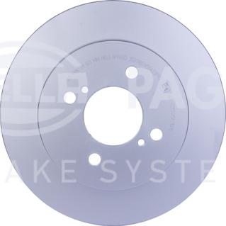 HELLA 8DD 355 118-511 - Тормозной диск abcparts.ee