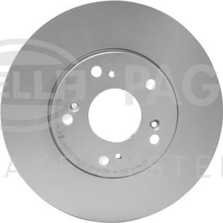 HELLA 8DD 355 118-191 - Тормозной диск abcparts.ee