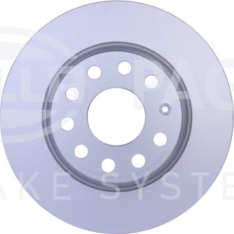 HELLA 8DD 355 112-141 - Тормозной диск abcparts.ee