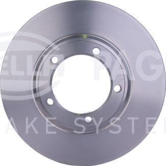 HELLA 8DD 355 117-381 - Тормозной диск abcparts.ee