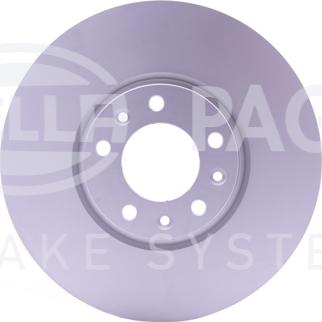 HELLA 8DD 355 117-331 - Тормозной диск abcparts.ee