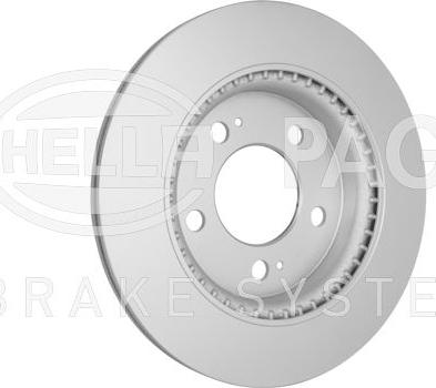 HELLA 8DD 355 134-271 - Тормозной диск abcparts.ee