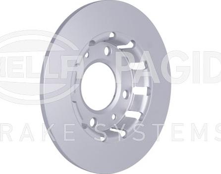 HELLA 8DD 355 133-571 - Тормозной диск abcparts.ee