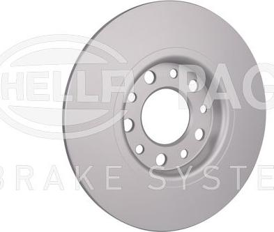 HELLA 8DD 355 133-721 - Тормозной диск abcparts.ee