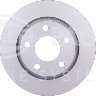 HELLA 8DD 355 128-951 - Тормозной диск abcparts.ee