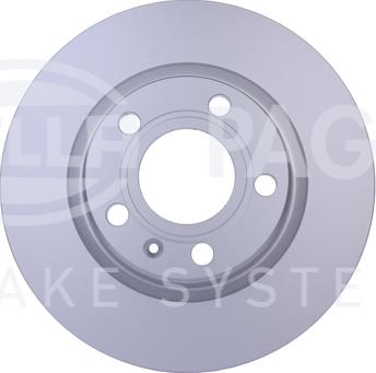 HELLA 8DD 355 127-311 - Тормозной диск abcparts.ee
