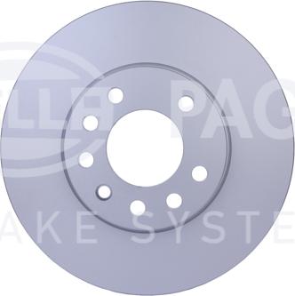 HELLA 8DD 355 127-381 - Тормозной диск abcparts.ee