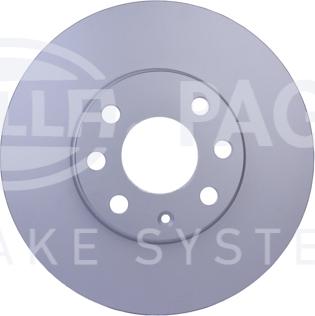 HELLA 8DD 355 127-371 - Тормозной диск abcparts.ee