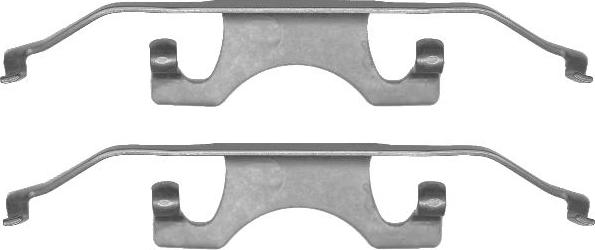 HELLA 8DZ 355 201-311 - Комплект принадлежностей, тормозной суппорт abcparts.ee