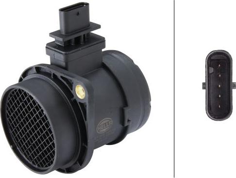 HELLA 8ET 009 149-191 - Датчик потока, массы воздуха abcparts.ee
