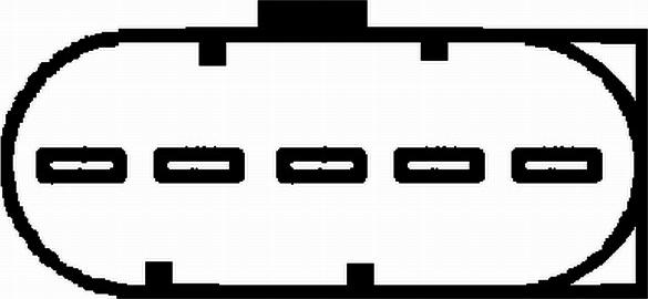 HELLA 8ET 009 149-121 - Датчик потока, массы воздуха abcparts.ee