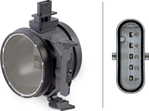 HELLA 8ET 009 149-171 - Датчик потока, массы воздуха abcparts.ee