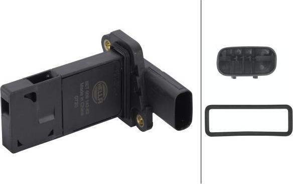 HELLA 8ET 009 142-821 - Датчик потока, массы воздуха abcparts.ee
