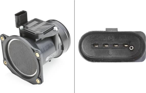 HELLA 8ET 009 142-261 - Датчик потока, массы воздуха abcparts.ee